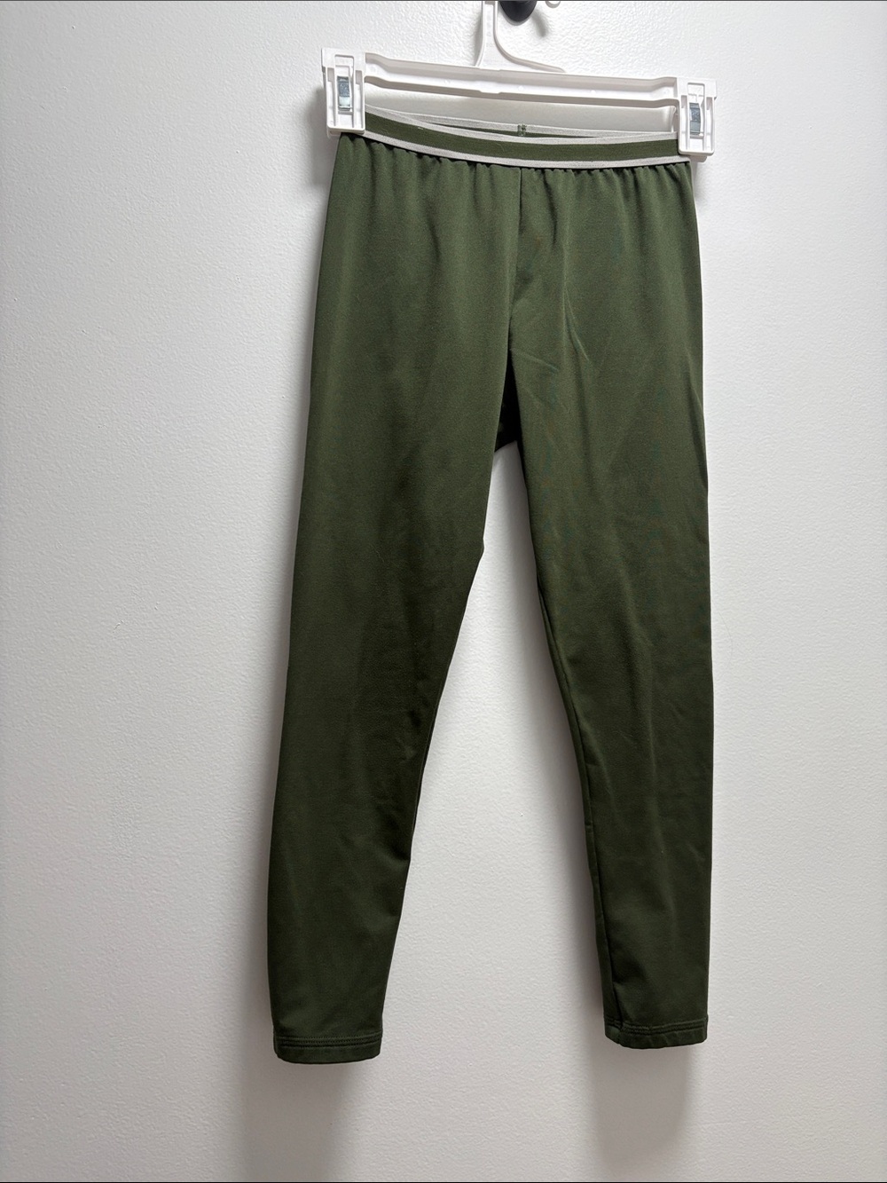 Thermajane - Women’s Olive Green Athletic Jogger Thermal Pants- Cabincore Lounge